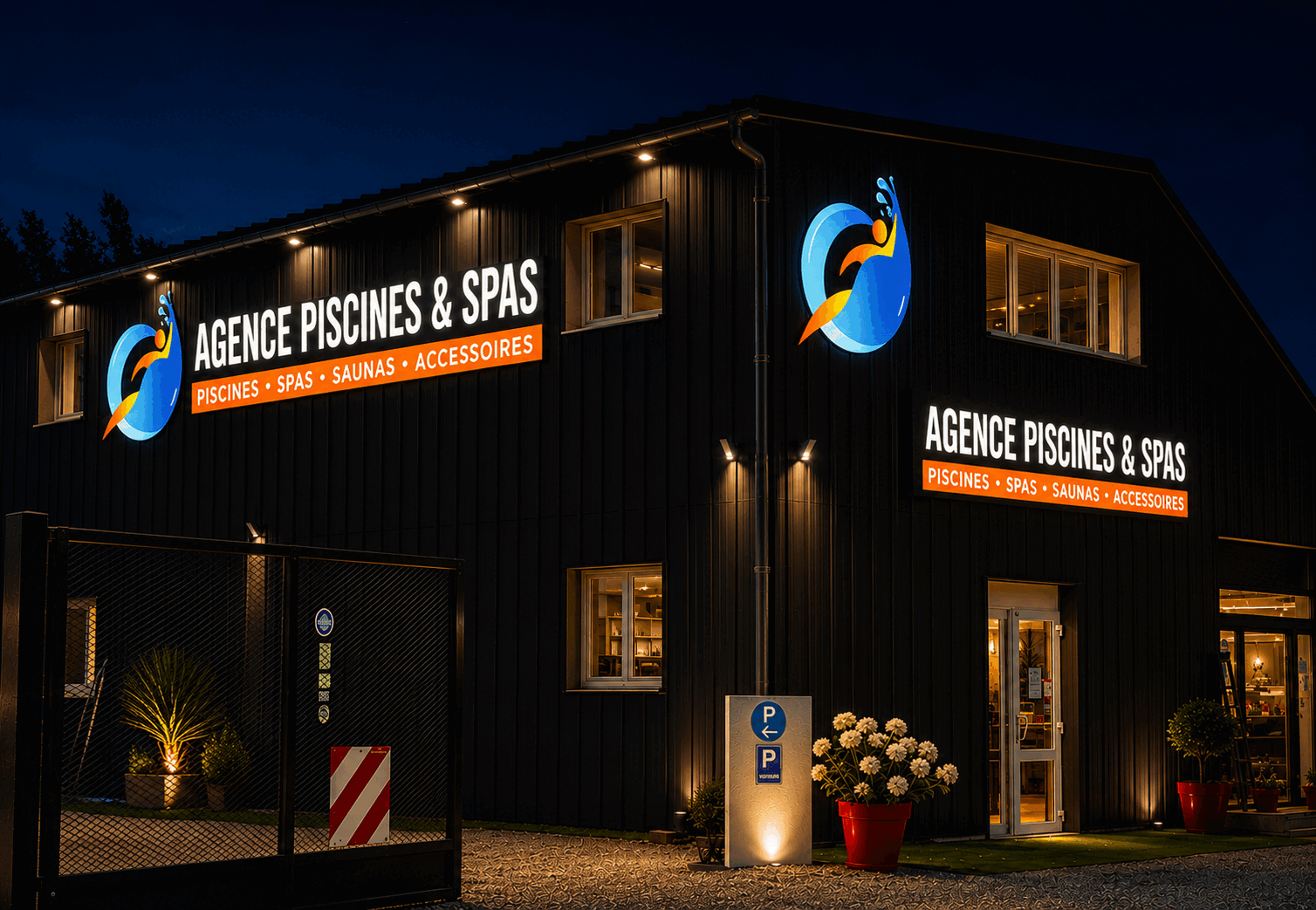 Enseigne lumineuse LED sur mesure